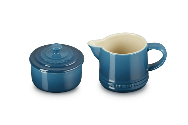 Stoneware Signature Milk & Sugar SetDeep Teal image number 2